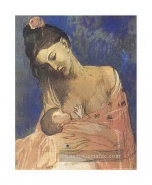  mutterschaft - Mutterschaft 1905 Kubismus Pablo Picasso